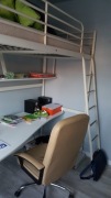 Łóżko piętrowe z biurkiem IKEA