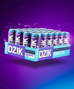 DZIK ENERGY GRAPE ZERO KALORII 500 ML - 24 SZT.