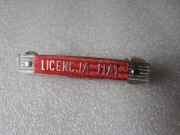 Fiat 125p LICENCJA FIAT - oryginalny emblemat JAK NOWY