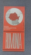 Mapa przeglądowa Europy Rumunia 1979 PRL ANTYKWARIAT  