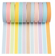 Kolorowa Taśma Dekoracyjna do DIY Sztuki Rękodzieła 8 mm szer. x 3m dł.