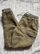 Spodnie cargo khaki 38 Sinsay