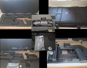 Replika Desert Tech SRS A2/M2 22'' Barrel - FDE plus akcesoria