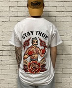 STAY TRUE Nowa Koszulka Tattoo OldSchooll Rozmiar L
