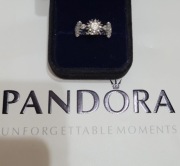 Pierścionek Pandora srebrny s925 