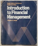 Introduction to Financial Management | Thomas E. Stitzel | 1980