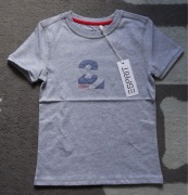 Nowa koszulka Esprit rozm. 104/110 t-shirt krótki rękaw grey