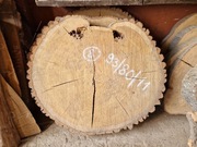 Plaster Drewna DĄB 93/80/11 cm Blat Stolik Żywica DIY Wysuszony