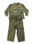 Dres bawełniany zielony ocieplany 104