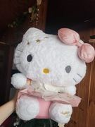 Maskotka pluszak  hello Kitty w sukience dla dziewczynki 