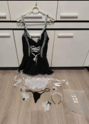 pokojówka sprzątaczka sexi strój kobiecy prezent urodziny panieńskie XL-XXL