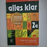 Język niemiecki Alles Klar 2a podręcznik z ćwiczeniami