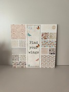 Bloczek projektowy Scrapbooking Blok Zdobiony Papier