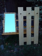 Wieszak i lustro do przedpokoju