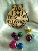 Stroik na drzwi ścianę tablice dodatek boże narodzenie