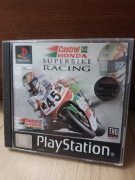 Gra PS1 Castrol Honda superbike racing