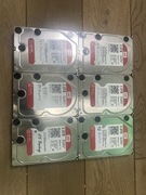 Zestaw 6x 2TB WDRed SATA NAS Drive EFRX