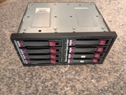 Backplane SAS/SATA 8x 2.5" + ramki na dyski