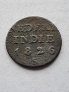 HOLENDERSKIE INDIE WSCHODNIE  1/4 STUIVERA 1826 S