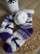 Długie skarpety ziomowe na "misiu: roz. 37