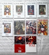 Civil War - Unikaty, cov. M. Turner - komiks USA