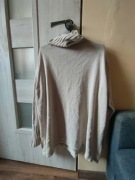 Sweter oversize beżowy