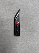 Emblemat błotnika Lewy Audi RS5 8W6853601D T94 czarny 