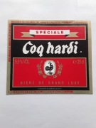 Etykieta piwna browar piwo Belgia 