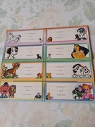 Kolekcjonerska naklejka na zeszyty z lat 90 tych