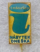 Odznaka Wnętrze Pragi (Meble współczesne) Czechosłowacja.