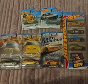 Zestaw nowych modeli hot wheels