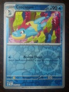 REVERSE HOLO Croconaw 040/162 Karta POKEMON TCG S&V Temporal Forces