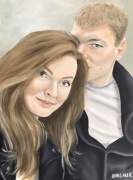 Portret olejem, ołówkiem na prezent, na zamówienie