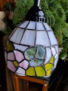 Lampa wisząca witrażowa w stylu art deco HESMO