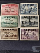 znaczki fig.388,389,390,391,392,393 rocznica wyzwolenia 1946 r