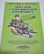 Karabin szturmowy AKM Ilustrowana skrócona instrukcja obsługi broni