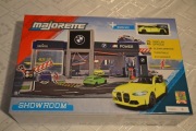 zestaw Majorette BMW M3 Showroom salon garaż serwis makieta
