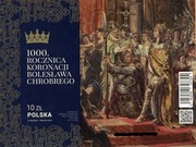 Blok 273  cięty  - 1000. rocznica koronacji Bolesława Chrobrego.