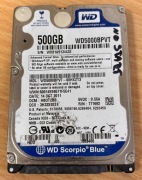 Dysk twardy Hdd WD5000bpvt 500 gb