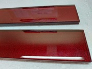 Listwa szklana 4,8x59,4cm czerwona