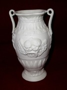 Wazon Biskwitowy z Aniołkami Antyk -Ecru.