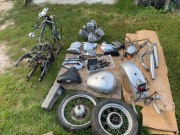 SUZUKI INTRUDER 125 VL 99-07 błotnik felga bak rama silnik