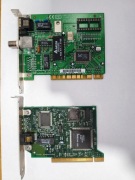 Zestaw 4 Kart Retro: Wi-Fi, Sieciowe, Modem | PCI & ISA | Kolekcjonerskie
