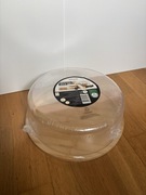 Taca bambusowa 28cm do serwowania posiłków z przykrywką deska do przekąsek