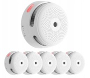 Zestaw 6x Czujnik Dymu X-Sense XS01 Fotoelektryczny 10 Lat Bateria