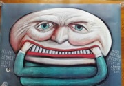 Plakat, polska szkoła plakatu Leszek Żebrowski  2