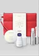 Zestaw upominkowy Kiko: krem do rąk,sztyft do twarzy SPF 50,maseczka do ust