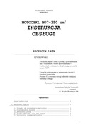 Instrukcja OBSŁUGI JUNAK M 07
