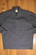 Koszula Olymp r. 41 szara męska dł rękaw paski bawełna 