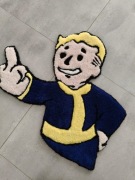 Dywan wykonany metodą tuftingu Vault Boy